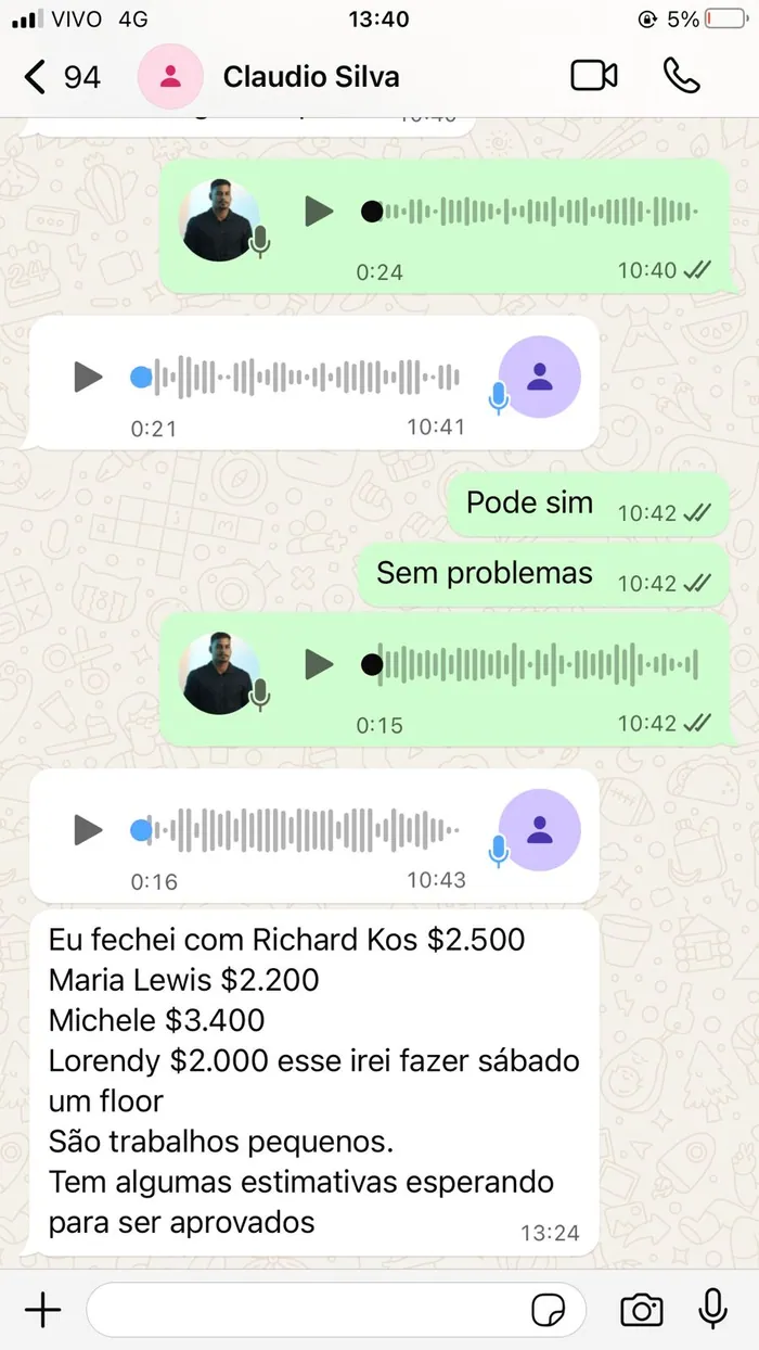 Feedback Claudio Silva
